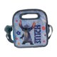 thumbnail image 2 of Lonchera Grande Térmica, Diseño Stitch Live Action Colección Disney, Bolsa de Almuerzo Doble Vista con Frase "Cute Trouble", Color Azul, 2 of 5