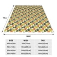 thumbnail image 3 of Sikiie Monstera Leaves Ultra-Soft Micro flannel Blanket Luxury All Seasons Warm Blanket for Bedding Sofa and Travel (4 sizes)-60"x50", 3 of 7