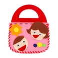 thumbnail image 1 of segolike DIY Sewing Kit Improve Confidence Cartoon Felt Handbag Material Activity Toy Kids, 1 of 9