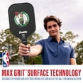 thumbnail image 4 of Franklin Sports NBA Boston Celtics Pickleball Paddle - Official NBA Team Pickleball Paddles - USAP (USAPA) Approved Premium Quality Pickleball Paddles - Authentic Team Logos + Colors, 4 of 12