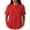 A-Red220, variant on Womens Blouse Mandarin Collar Short Sleeve Side Button Shirt Cotton Lined Lightweight Loose Fit Elegant Casual Top