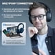 thumbnail image 4 of Edifier V80 Auriculares híbridos con cancelación activa de ruido, verdaderos auriculares inalámbricos Bluetooth con tiempo de reproducción de 45 horas de audio de alta resolución, carga rápida, conexi, 4 of 5