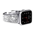 thumbnail image 6 of Waloo Diamond Studded Bracelet Replacement Band For All Apple Watch Series, 6 of 11