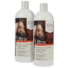 UltraCruz Equine Bright White Horse Shampoo Bundle, 2 x 32 oz Each