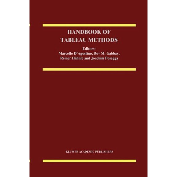 Handbook of Tableau Methods, (Paperback)