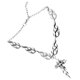 thumbnail image 2 of KAKOWELY Collar con colgante de cruz, cadena para clavícula, collar con colgante de cruz, joyería para mujer, 2 of 5