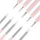 thumbnail image 2 of 5 Unids 2 Ways Nail Punteado Pluma de Uñas de Silicona Pluma Nail Art Brush Gel UV Pintura MABOTO  Pluma de puntos de uñas, 2 of 6