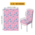 thumbnail image 7 of TSOVTHRID Easter Egg Floral Print Tablecloth with Dining Chair Slipcovers Set Rectangle Table Cloth Washable Chair Covers Removable Furniture Dustprooof Cover for Easter Decor, 5 Pcs, 7 of 7