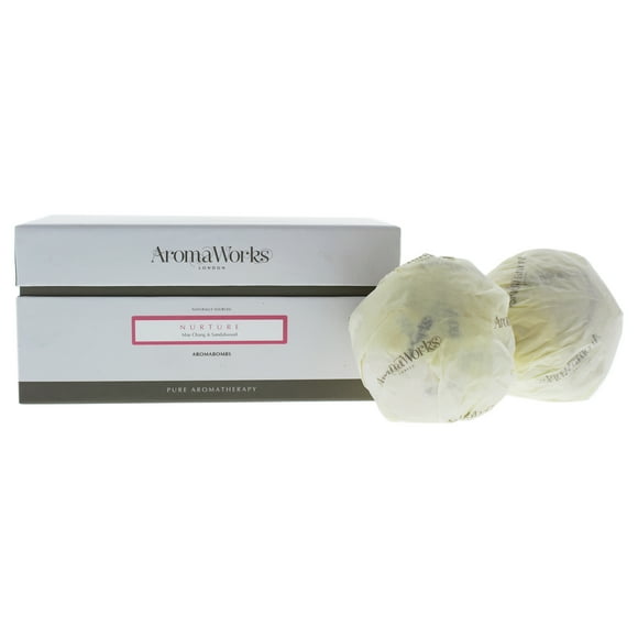 Nurture AromaBomb Duo Aromaworks Aromaworks Nurture AromaBomb Duo Bath Bomb Unisex 2 x 8.81oz