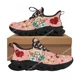 thumbnail image 1 of Zapatillas deportivas planas con dibujos de enfermera y médico para hombre y mujer, deportivas para correr, con cordones, de malla, hechas a medida, 1 of 6