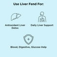 thumbnail image 4 of nbpure Liver Fend, Natural Liver Detox and Cleanse with Milk Thistle, 90 Capsules, 4 of 6
