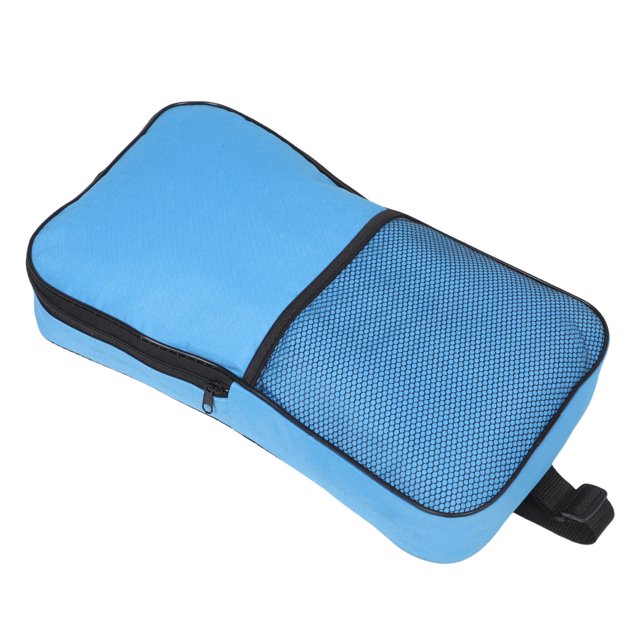 CATIEBYE Pickleball Paddle Sleeve Portable Travel Pouch Canvas Sky-Blue 1Pcs