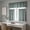 Green-GN, variant on MMJ Sheer Curtains Semi Sheer Coffee Valance 3 Piece Set Nylon Short Window Filtering Thermal Insulated Kitchen 53.94x17.72in
