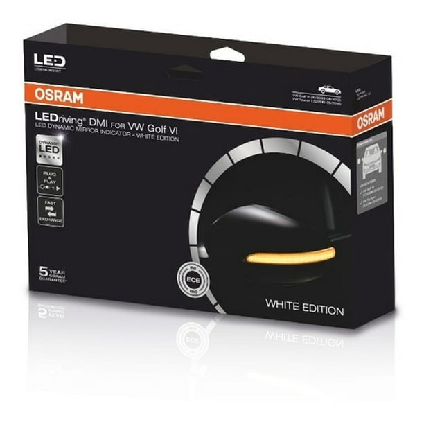 Luz Indicadora Espejo Lateral Para Vw Golf 6 Dmi - Ámbar Osram Iluminación automotriz