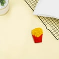 thumbnail image 6 of 1pc Fun French Fries Eraser Food Eraser, Durable Rubber Eraser, Smooth Cleaning, No Paper Tear, Pencil Eraser for Writing Correction, Classroom Prizes, Game Rewards, Party Favors, Class Treasure Box, 6 of 6