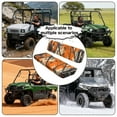 thumbnail image 5 of Yuyamidu Orange Oak UTV Seat Covers Camo Hunting Powersports Bench Seat Covers 4 Wheeler Accessories Compatible with Kawasaki Mule 4010 4x4 FE 2025 2023 2022 2021, 5 of 7