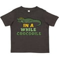 thumbnail image 3 of Inktastic In a While Crocodile with Cool Green Crock in Sunglasses Boys or Girls Toddler T-Shirt, 3 of 5