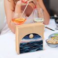 thumbnail image 3 of Yayeee Napkin Holder for Table Kitchen Paper Tissue Organization, Ocean Waves, 3 of 8