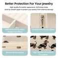 thumbnail image 3 of Dachshund Travel Portable Jewelry Organizer Box with Earring Holder, Bracelet Holder, and Necklace Organizer for Girls and Women, 3 of 6
