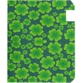 thumbnail image 3 of St Patrick''s Day Clover Magnetic Mailbox Cover MailWraps Garden Yard Home Decor for Outside Oversized-25.5" x20.8", 3 of 5