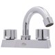 thumbnail image 2 of Mezcladora para lavabo Baño Alfa 4' Maneral Cuello curvo, 2 of 3