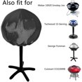 thumbnail image 3 of Round Grill Cover Waterproof Grill Protection Cover Rainproof Dustproof Sunscreen Cover, 3 of 3
