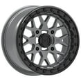 Valor V08 Beadlock 15" Wheels Black 35" Trail Saw 2.0 Tires Polaris RZR