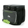 thumbnail image 6 of Arctic Zone 40 cans Zipperless Soft Sided Cooler with Hard Liner, Black and Green, 6 of 6