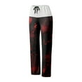 thumbnail image 5 of WEAIXIMIUNG Wide Leg Pants Women Jeans Print Wide Leg Slacks, 5 of 5