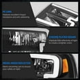 thumbnail image 2 of LED DRL Headlights For 2005 2006 2007 Ford F250 F350 F450 Super Duty Headlamps, 2 of 5