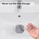 thumbnail image 5 of Colector de pelo para desagüe de ducha, cubierta de desagüe para ducha, tapón de pelo de silicona duradero con 4 ventosas, traje fácil de instalar para baño, bañera, cocina, 5 of 5