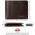 thumbnail image 4 of Alpine Swiss Connor Executive Bifold Wallet | Business Passcase for Men | Premium Leather | Dual ID Windows | RFID Blocking | Gift Box Included, 4 of 7