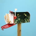 thumbnail image 4 of Daiia Palm Leaves And Exotic Birds Mailbox Cover , Magnetic Welcome Mailbox Wraps Post Letter Box Cover for Garden Yard Home Decor-25.5x21 in, 4 of 7