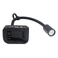 thumbnail image 6 of Desk Work Hose Lamp For Makita For Bosch For Dewalt For Milwaukee For Black Decker For Craftsman 18V Lithium Battery LED Light, 6 of 21