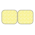 thumbnail image 7 of Fotbe Daisies Flowers 2-Piece Car Windshield Sun Shade | Sun Blocker for Car Windshield | Foldable Automotive Interior Accessories for Sun Protection-Medium, 7 of 7