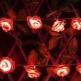 thumbnail image 6 of MesaSe 5Ft Pink LED Rose Flower String Lights，10 LED Flower Fairy String Lights Battery Operated Artificial Flowers Garland Lights for Valentine's Day Wedding Party Decor, 6 of 6
