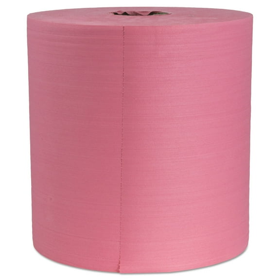 12 in. x 13 in. Hydrospun Wipers - Red (475-Piece/Roll)