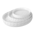 thumbnail image 4 of Almencla 15 Pcs Plateaux Ronds pour Plantes Soucoupes pour Cour Intérieure Extérieure Blanc, 4 of 8