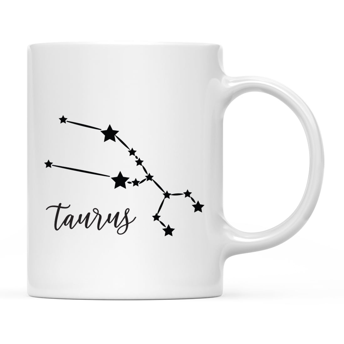 Star Sign Glass Coaster Constellation Star Zodiac Laser Engraved Coffee Gift 