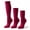 Fuchsia, variant on Women’s Cotton Slouch Socks 3 Pairs, Knee High Scrunch Boot Socks, Extra Long All Season Comfort, Made in USA (3 Pairs Pink)