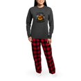 thumbnail image 4 of CafePress - I Can't Make Everyone Happy I'm Candy Corn - Women's Long Sleeve Charcoal Gray Pajamas, 4 of 7