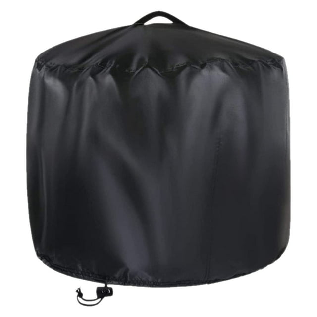 Kjfeif Fire Cover Firepit Cover Outdoor with Handles, Circular Fire Cover for Autumn and Winter Heating for Patio FirePit, Weatherproof for All Seasons