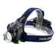 thumbnail image 1 of Linterna frontal recargable, lámpara frontal LED con zoom de alto brillo de 1500 lúmenes, lámpara de diadema impermeable con batería grande con 4 modos y diadema ajustable, 1 of 5