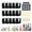 Set 2, variant on ANXPTIME Clock Mechanism Replacement Kits Plastic Quiet Movement Component with Hands