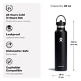 thumbnail image 2 of Botella de agua Hydro Flask Standard Flex Straw Cap 700 ml, 2 of 6