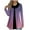 Purple, variant on Mgmyaa Women's Oversized Casual Fake Two-Piece Long Sleeve T-Shirt Mid Neck Daily Wear Blouse Tops Fashion Clothes