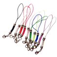 thumbnail image 1 of Milaget 10 Pcs Sangle de Téléphone Colorée Cordon Lariat avec Fermoir Homard Blanc, 1 of 8