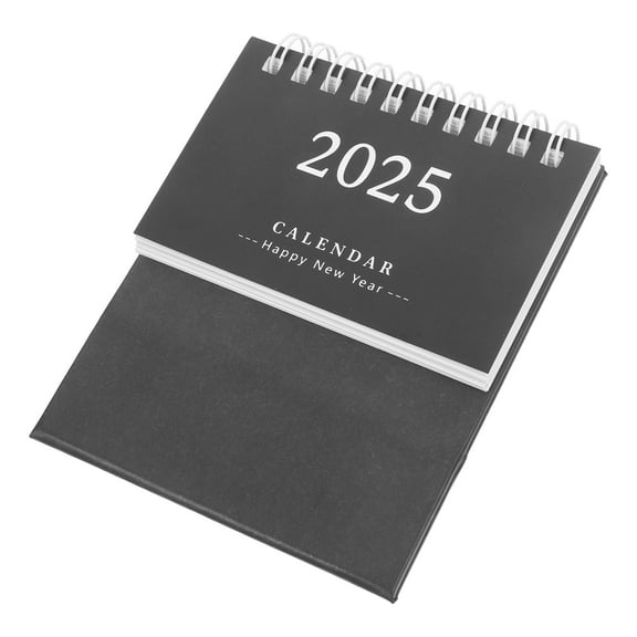 Topbathy 2024 2025 Standing Flip Desk Calendar: Monthly Desktop Calendar 2024 2025 with Thick Paper Strong Binding and Memo Pages Blank Blocks