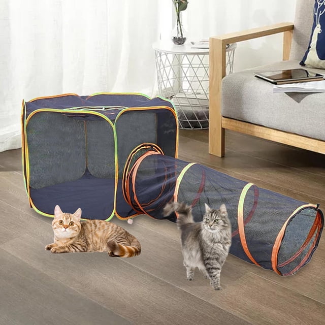 Tienda de campaña para gatos, , recintos para gatos, parque infantil, ejercicio exterior, , parque infantil para animales pequeños,