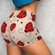 thumbnail image 4 of Fotbe Red Ladybug Shorts Sin Costuras – Shorts Deportivos de Cintura Alta para Mujer, Elásticos para Gimnasio, Yoga, Running o Ciclismo-Large, 4 of 8